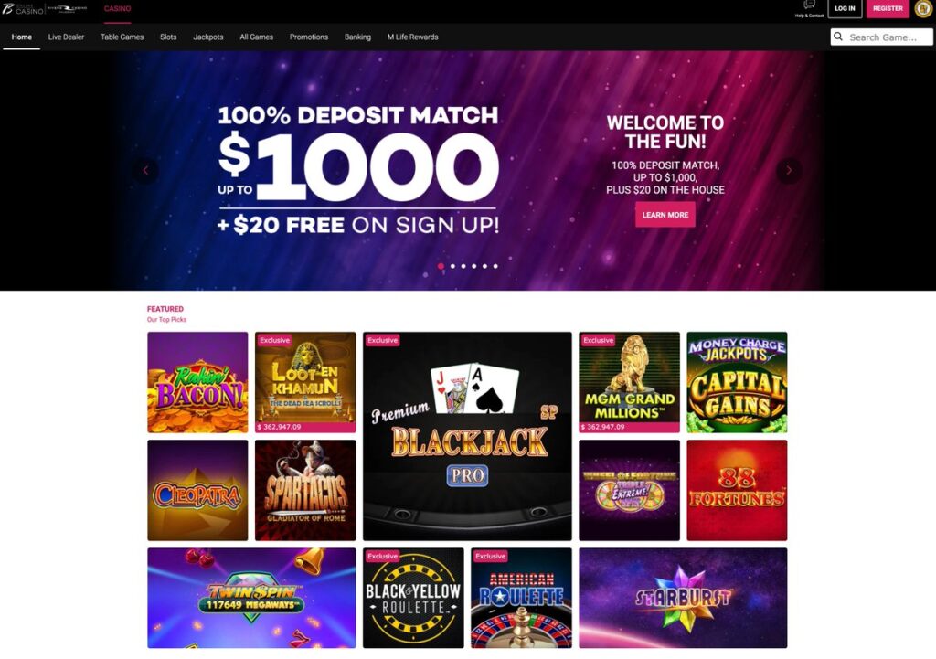 Free Sign Up Bonus in Online Casino USA 2023